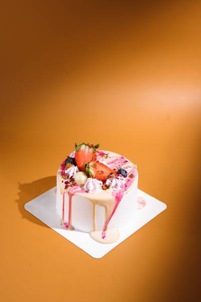 Marble Glaze Bento Cake