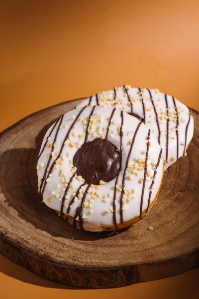 Nutty Chocolate Donut