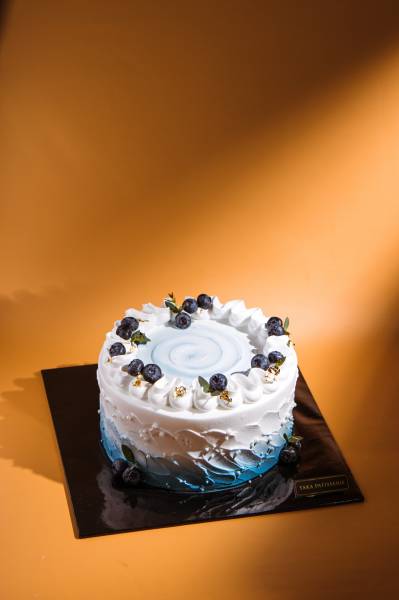 Blueberry Fresh Cream Cake 500g