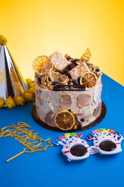 Forest Vibe Ice Cream Cake