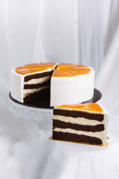Salted Caramel Slice Cake