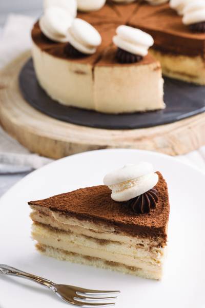 Tiramisu Slice Cake
