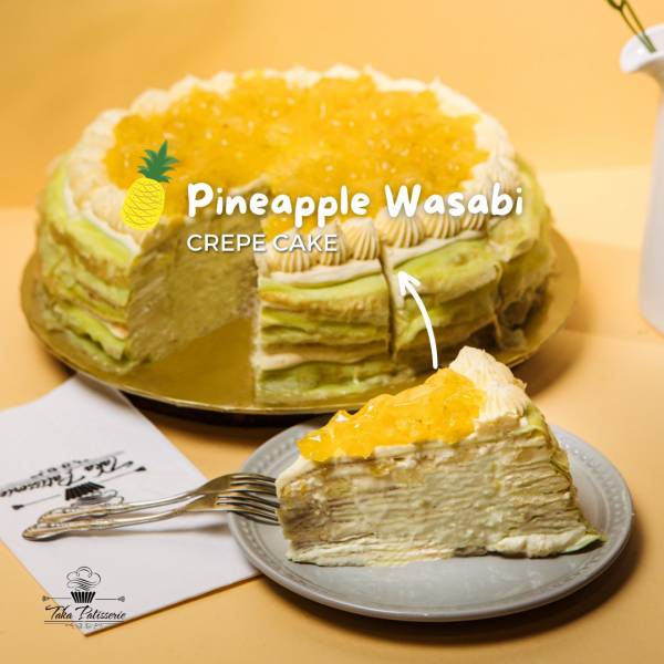 Pineapple Wasabi Crepe
