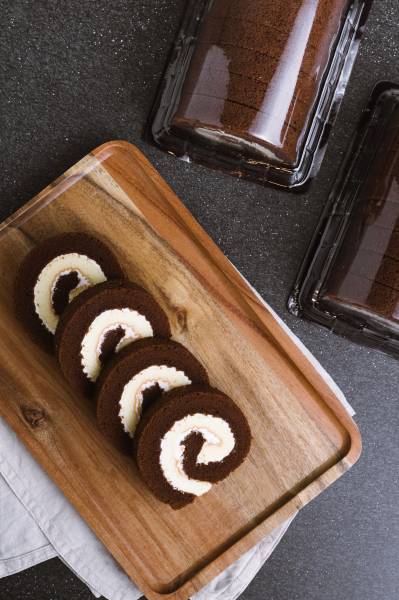 2 in 1 Chocolate Swiss Roll