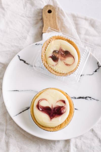 Mini Blueberry Cheese Tart