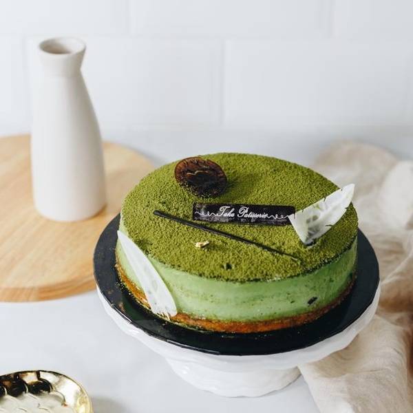 Matcha Red Bean Cheese Cake 500g