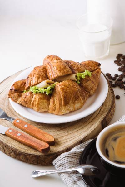 Chicken Ham Cheese Croissant