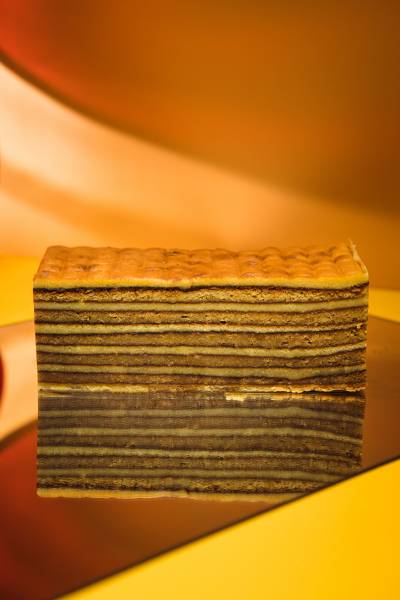 Horlick Crunch Layer Cake