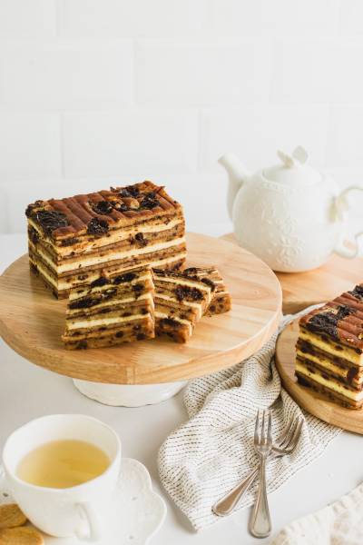 Premium Prune Cheese Layer Cake