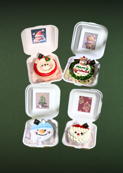 Christmas Bento Cake