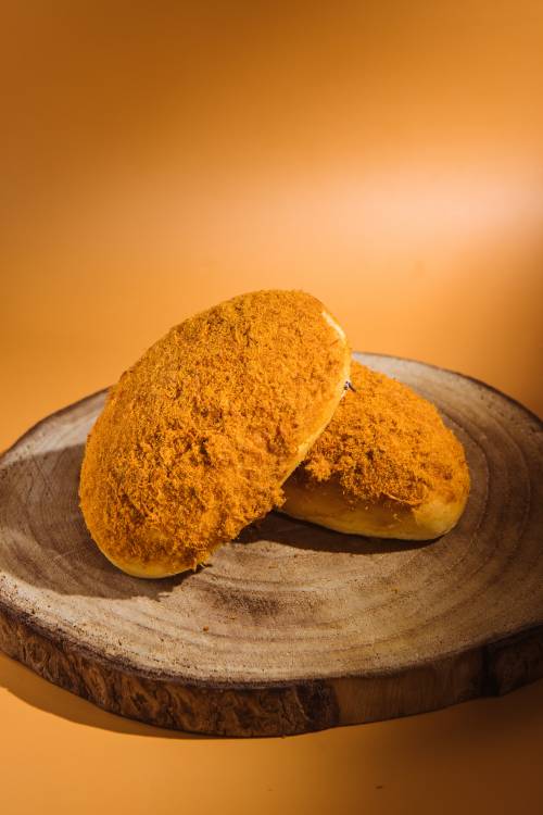 Spicy Chicken Floss Bun