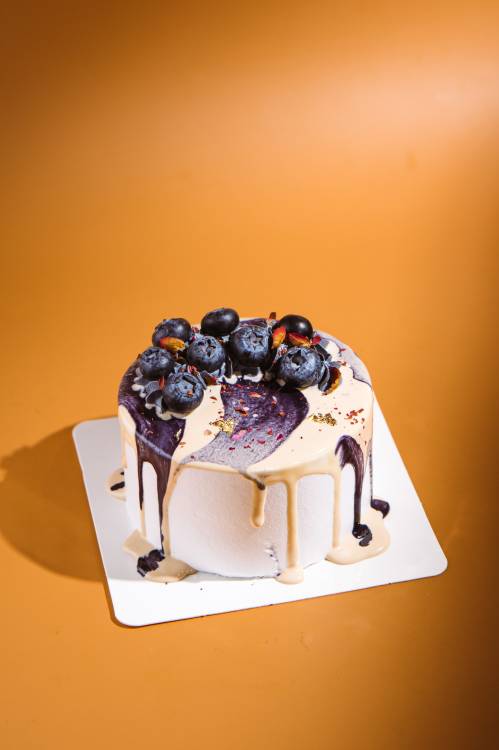 Marble Glaze Bento Cake