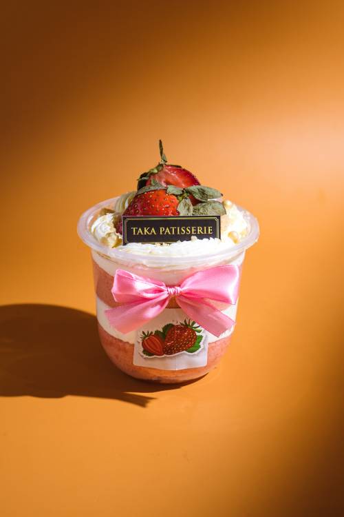 Strawberry Mousse Cup