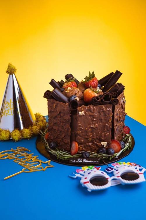 Premium Chocolate Ice Cream Cake