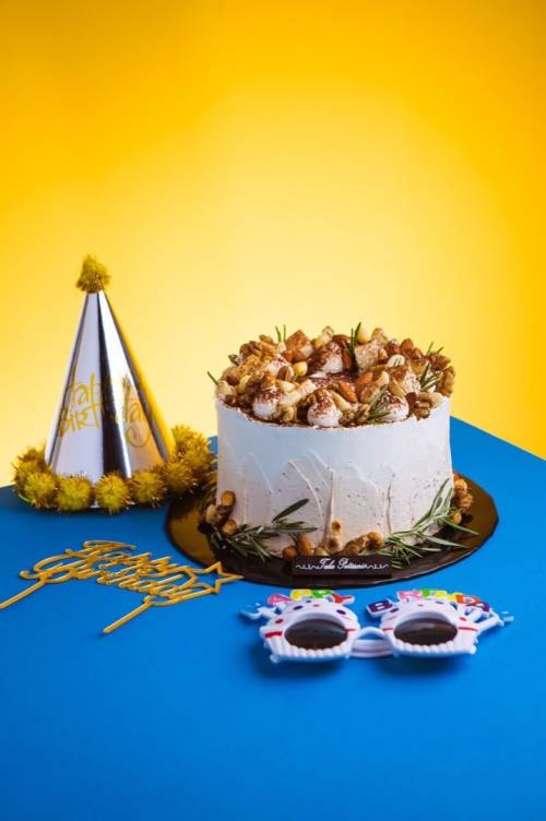 Nutty Ice Cream Cake